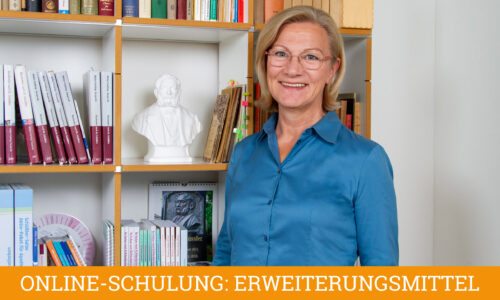 Online-Schulung: Erweiterungsmittel (13-27)